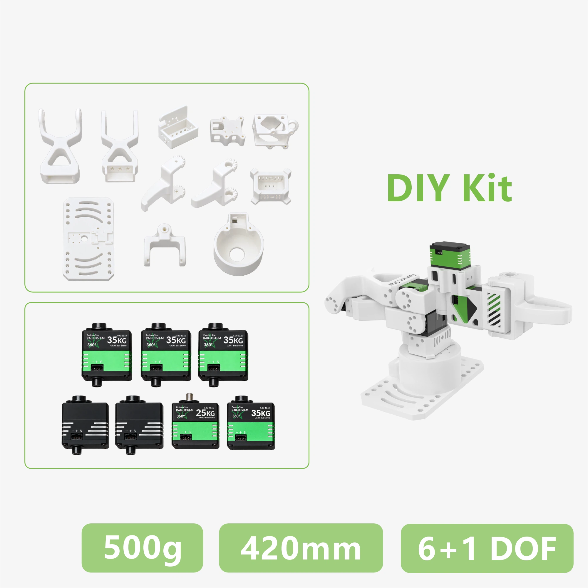102-fl-diy-kit-main-image-01 Star Arm 102-FL DIY Kit - Image 1