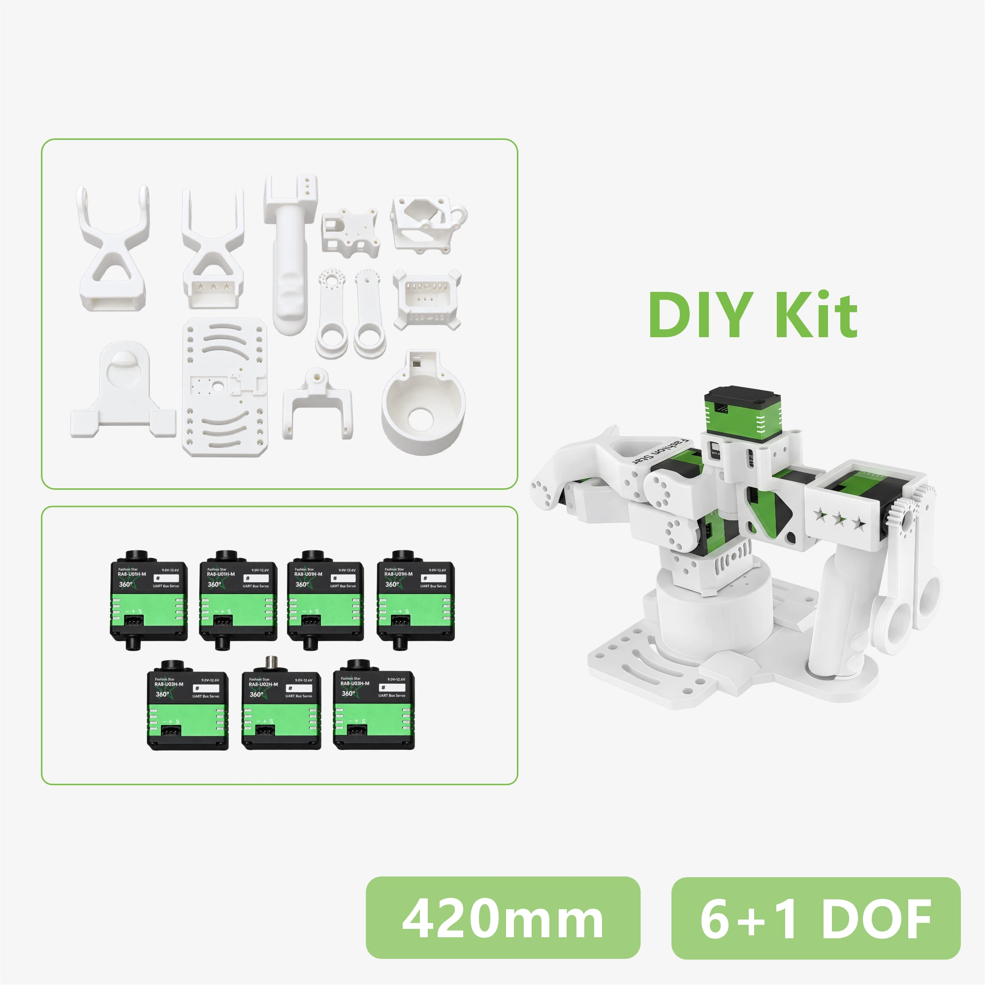 102-ld-diy-kit-main-image-01 Star Arm 102-LD DIY Kit - Image 1