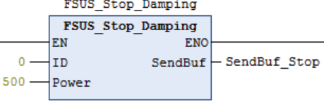 Stop Rotation - Damping