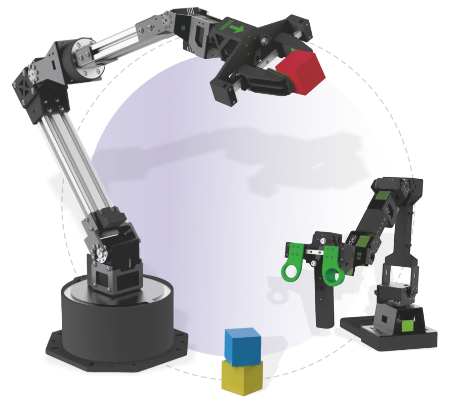 Fashion Star robotic arm series for embodied AI education and automation